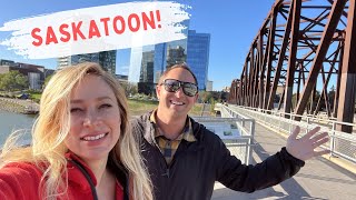 SASKATOON SASKATCHEWAN - BEST RESTAURANTS and THINGS to DO #travelvlog