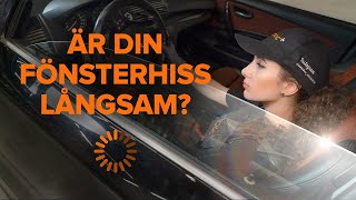 Hur byter man Strömställare fönsterhiss - videoguide