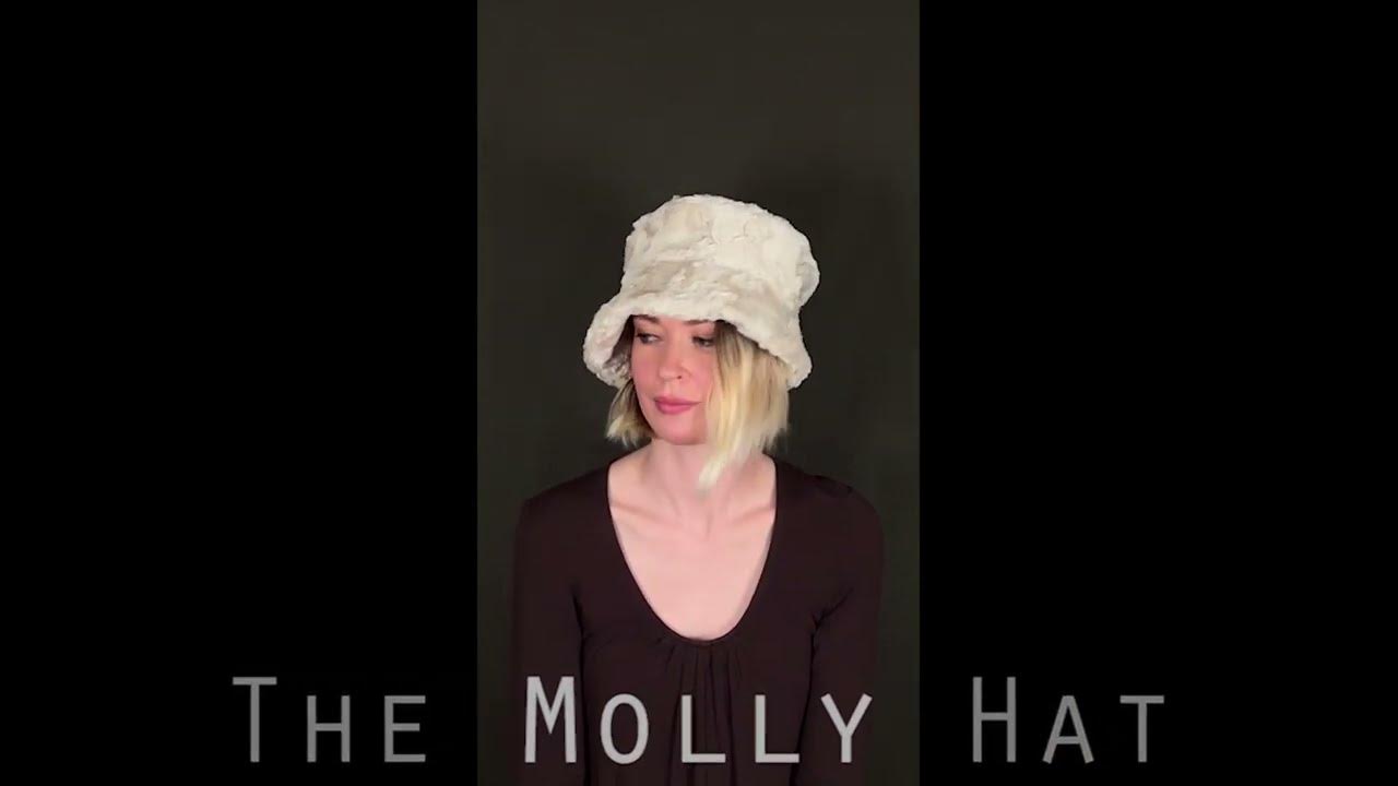 How to Look Good in Hats The Molly Bucket Hat in Faux Fur by