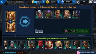 MARVEL FUTURE FIGHT Subir de Nivel Formas de Jugar y  Trucos Consejos Biometrías