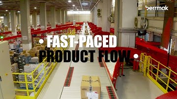 High Capacity Sortation Systems   Sliding Shoe Sorter