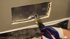 How to install a vent register 