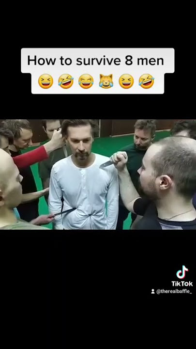 systema knife defence against 8 men