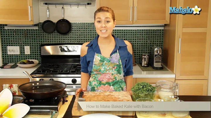 How to Make Baked Kale With Bacon