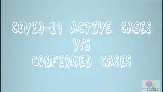 INDIA COVID-19 ACTIVE CASE V'S TOTAL CONFIRMED CASES DYNAMIC GRAPH