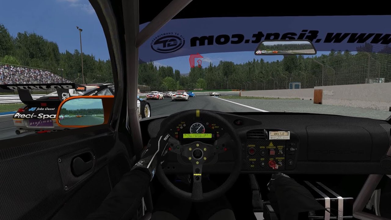 SIMBIN GTR2 - Porsche 996 RS at Hockenheim - 2003 and 2004 race