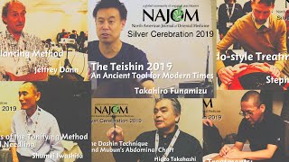 NAJOM Silver Celebration 2019 Part 2 Takahiro Funamizu ,Round-Robin Demonstrations 船水隆広,5名の治療家による実技