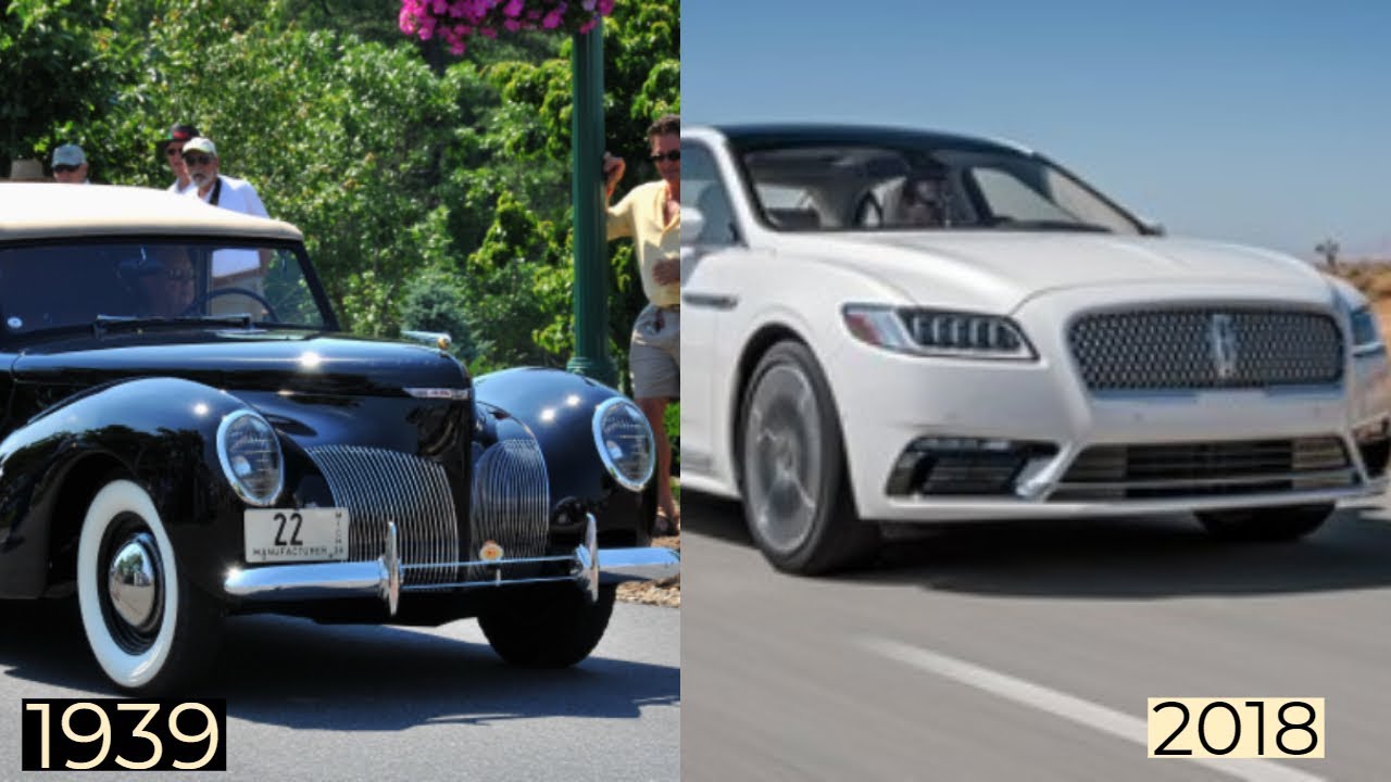Lincoln Continental Through The Years YouTube