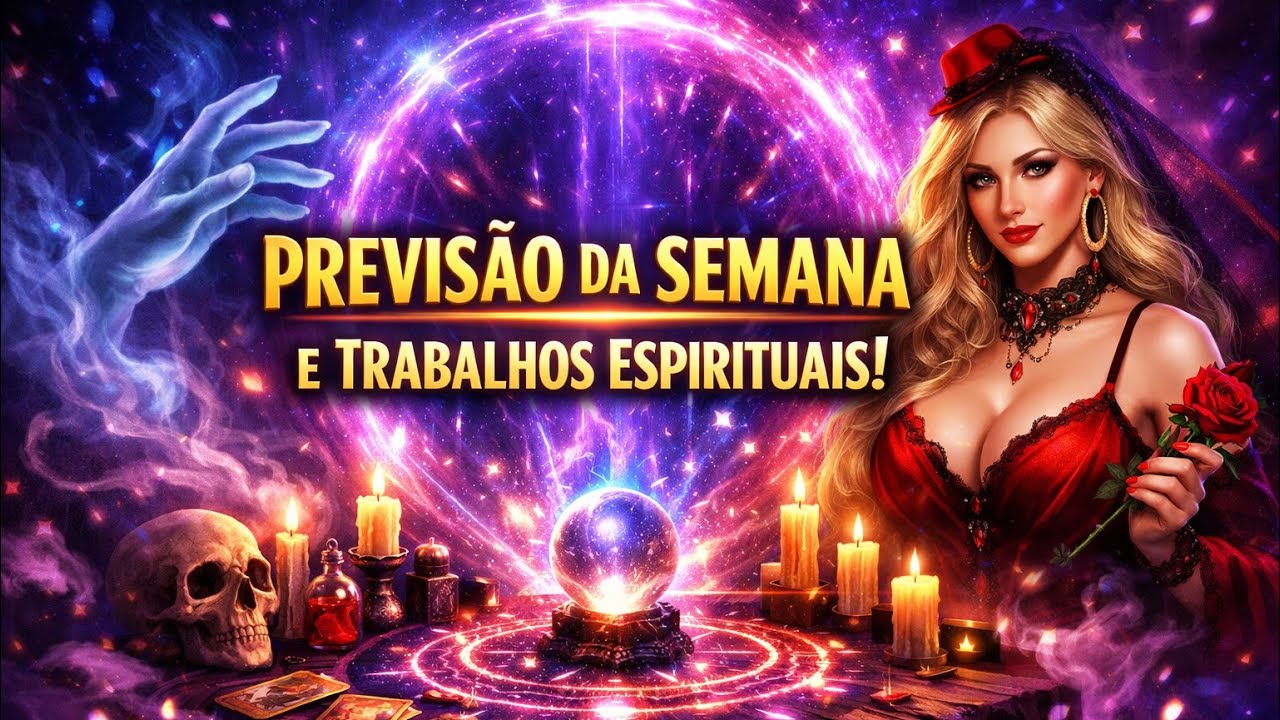 PREVISÃO DA SEMANA E TRABALHOS ESPIRITUAIS! 