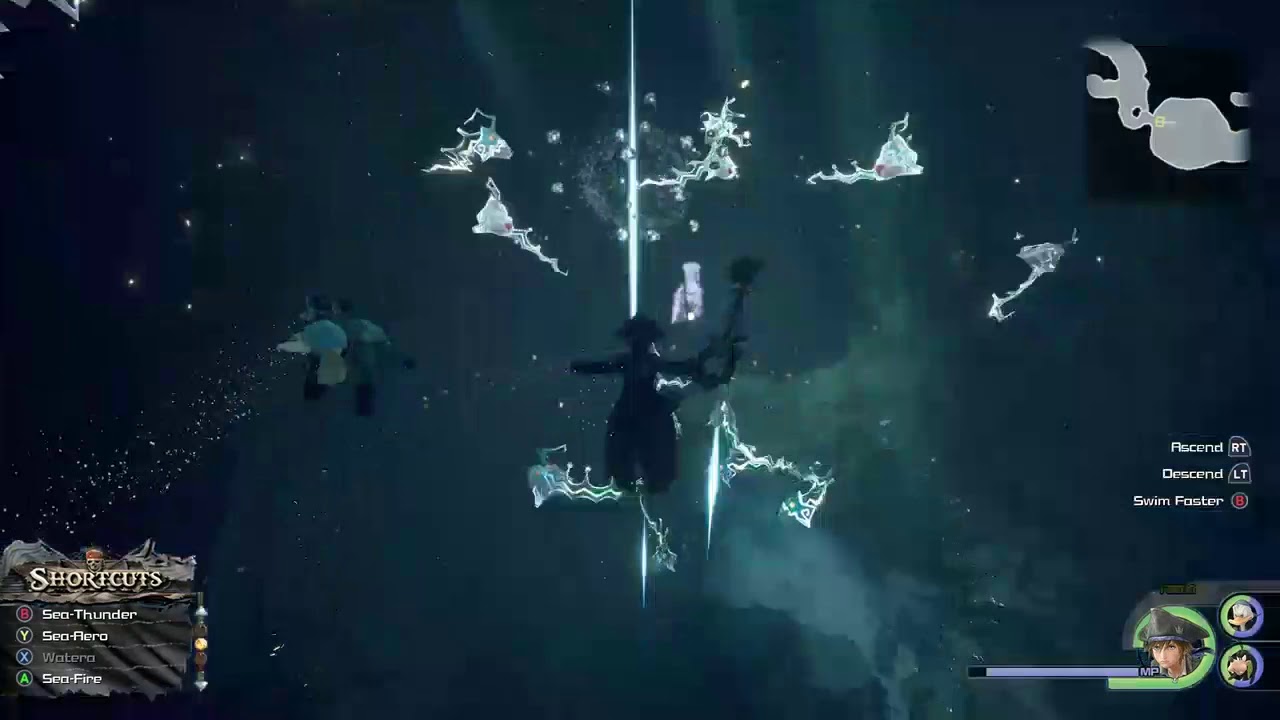 Kingdom Hearts 3 Sea Sprite Heartless Ambush YouTube