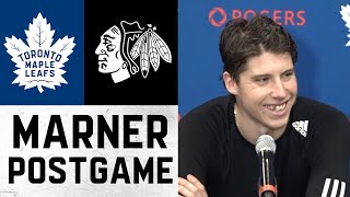 Mitch Marner Post Game | Toronto Maple Leafs at Chicago Blackhawks | October 27, 2021