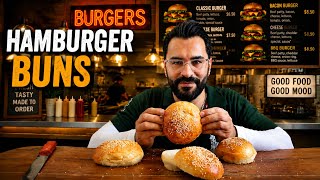 How to make Hamburger Buns at Home 