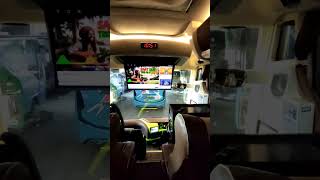 perbaikan lampu2 jetbus 5 dan pasang tv , bolo...