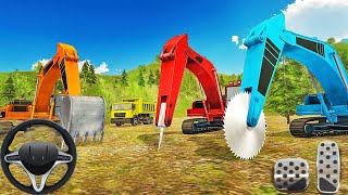 Real Tunnel Construction - Tunnel Boring Tunel Digger - Excavator Rock Mining - 3D Simulator Games screenshot 2