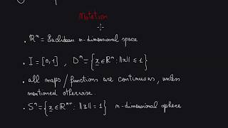 0.0 Introduction to Algebraic Topology. Prerequisites and Notation.