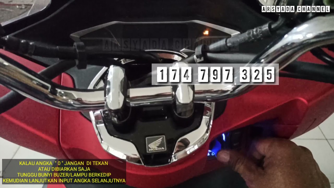 MENGHIDUPKAN MESIN TANPA REMOT HONDAPCX160| MODE DARURAT HONDA PCX 160