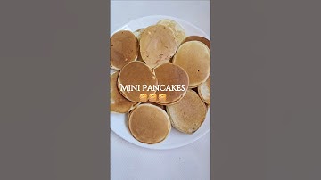 mini pancakes | How to make #pancakes