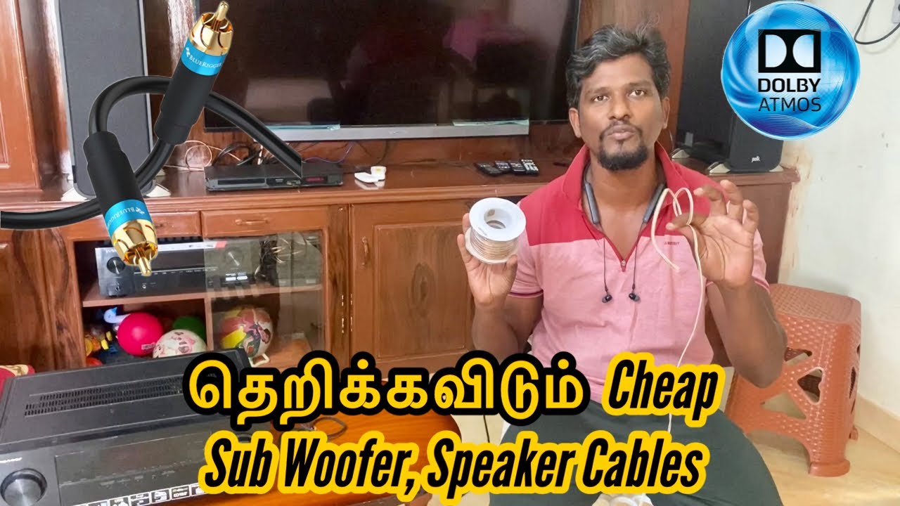 Best Budget subwoofer speaker and hdmi cable for av receiver Full
