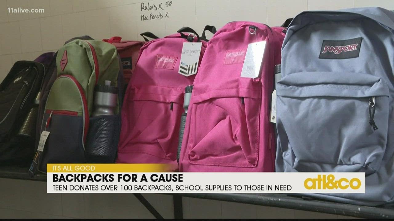 Backpacks for a Good Cause YouTube