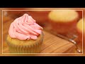 CUPCAKE de FRESA | Receta FÁCIL Paso a Paso (Frutilla)