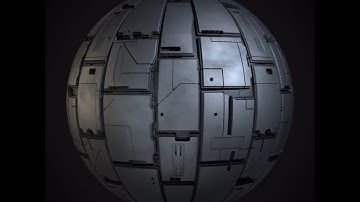 Sci-fi Material Turntable