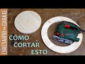 ❤️ Increíble idea para cortar círculos de madera con la sierra caladora