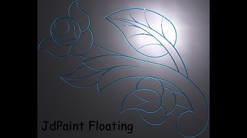 How To Create JdPaint Floating/2.5D Toolpath By JDPaint 21.5ll New Technique ll Method-01@CNC Design