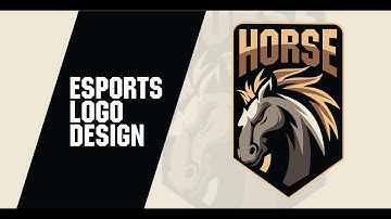 How To Make Esports Gaming Logo Concept On CorelDRAW | Logo Concept Making Proper Tutorial