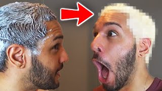 PLATINEI O MEU CABELO ESCONDIDO DA MINHA NAMORADA!!! não acredito que eu fiz isso...