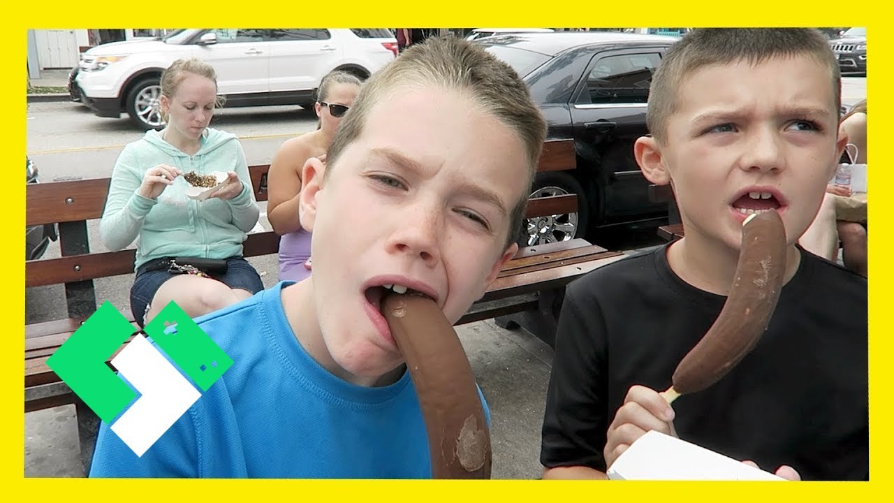 FROZEN BANANA TASTE TEST (6.18.15 - Day 1175) | Clintus.tv