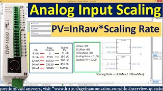 How to scale Analog Input 4-20 mA signal? | Delta DVP14SS2 PLC | AI Scaling in Delta ISPSoft | Hindi screenshot 2