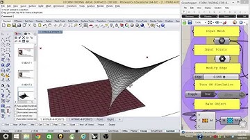 1. TENSILE SURFACE STRUCTURES FORM FINDING by ROMUALDO RIVERA TORRES