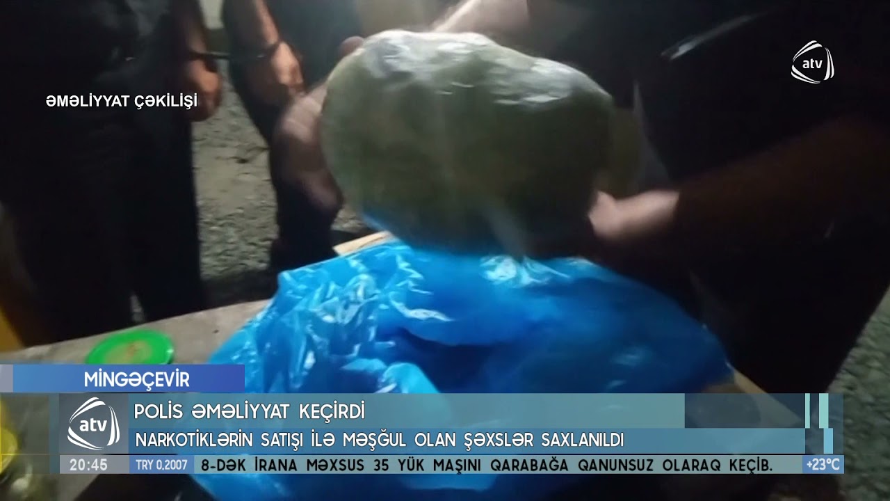 Mingəçevirdə polis əməliyyat keçirdi