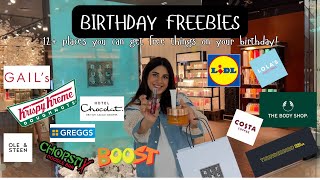 Birthday Freebies In Uk 2024