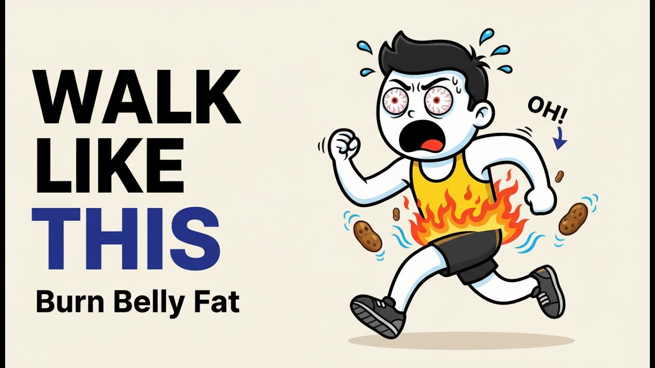Why 10,000 Steps Don’t Burn Belly Fat (Science Explained)