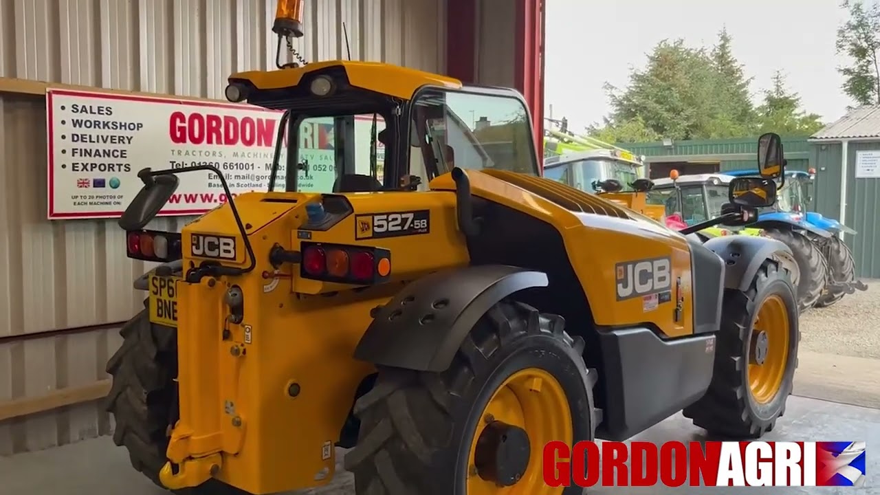 JCB 527-58 Agri Plus Loadall Telehandler, 2016