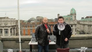 Strawberry on Easons Roof O'Connell Street, Dublin