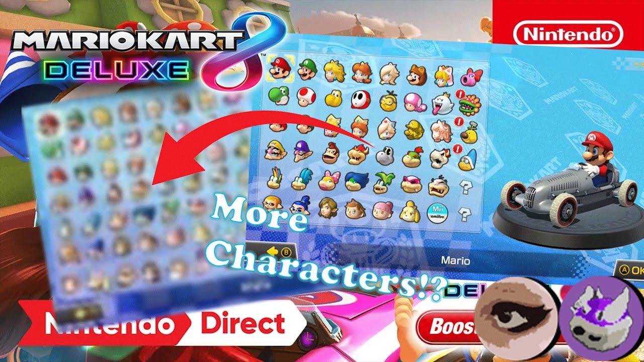 How Will The MARIO KART 8 DELUXE Roster CHANGE...? - YouTube