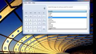 How to use the Windows 7 Calculator as Unit Converter screenshot 1