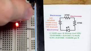 Using Series Resistors To Limit The Wattage Of Each Resistor