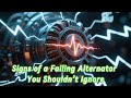 Signs of a Failing Alternator You Shouldn’t Ignore | Save Your Car Before It’s Too Late 🚗🔋