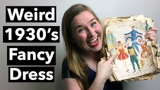 Weird 1930's Fancy Dress Costumes | Vintage Designs from magazine