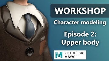Character Modeling in Autodesk Maya - Episode 02 UpperBody