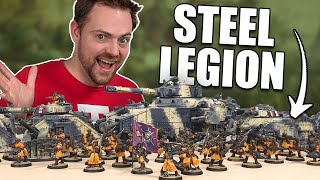 Warhammer 40.000 Imperial Guard Steel Legion Squad | WHTREASURY