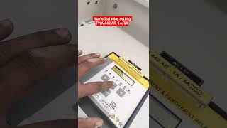 numerical relay over current/Earth faulty setting model no. PNA 442 AR