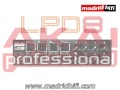 Controlador compacto para software de percusin  akai lpd 8  madrid hi fi