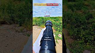 600mm Lens Zooms In On a Flying Airplane! ✈️😱 #600mm #aviation #airplane