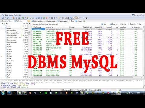 Video: Bagaimana Cara Membongkar Database Sql