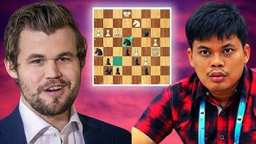 Magnus Delivers TWO Brilliant Moves against Megaranto || Chess Olympiad 2022