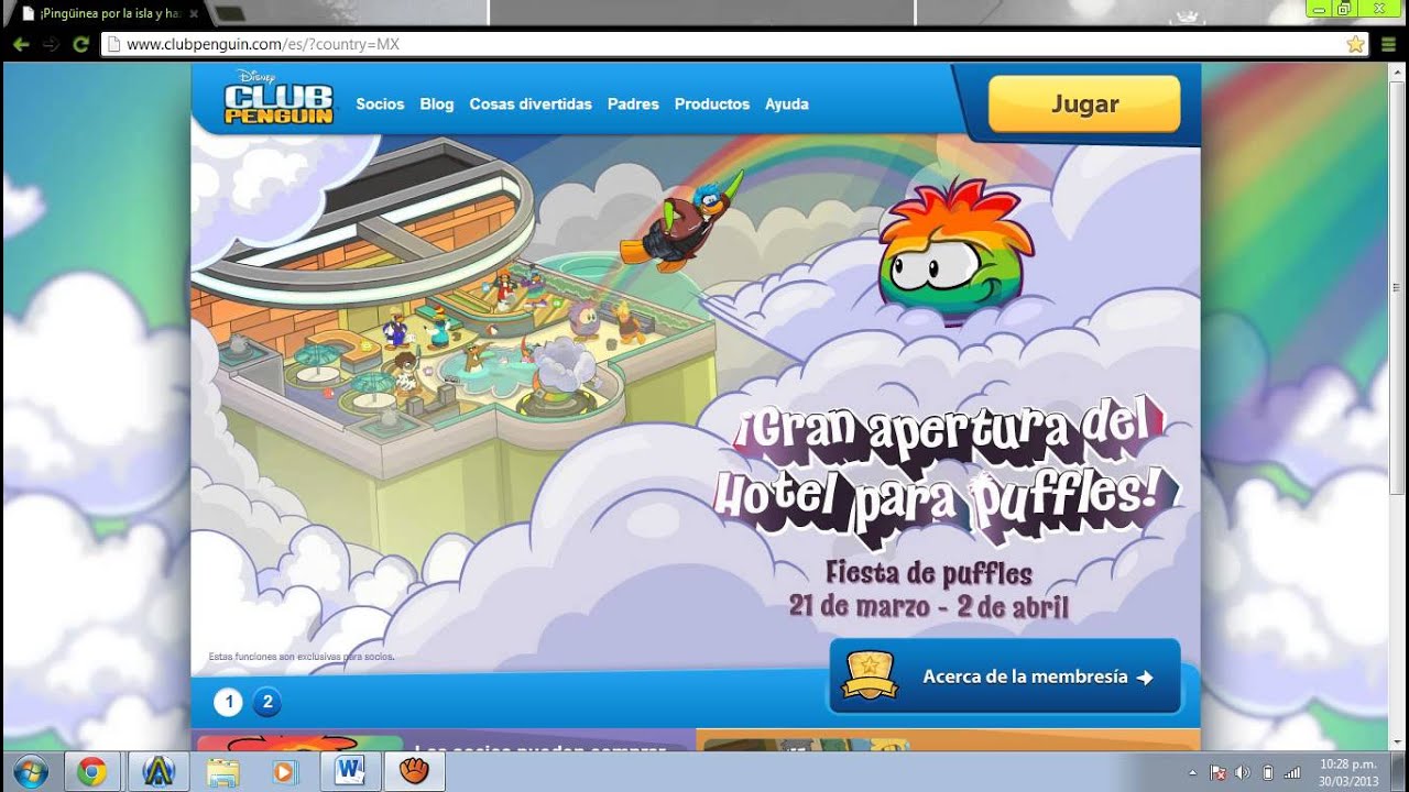 Como tener un pinguino en club penguin y como activarlo - YouTube